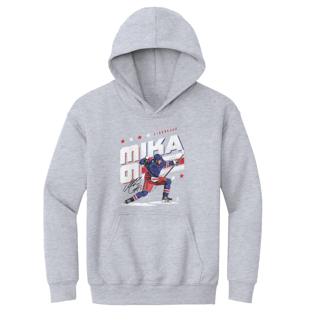 Mika Zibanejad Kids Youth Hoodie | 500 LEVEL