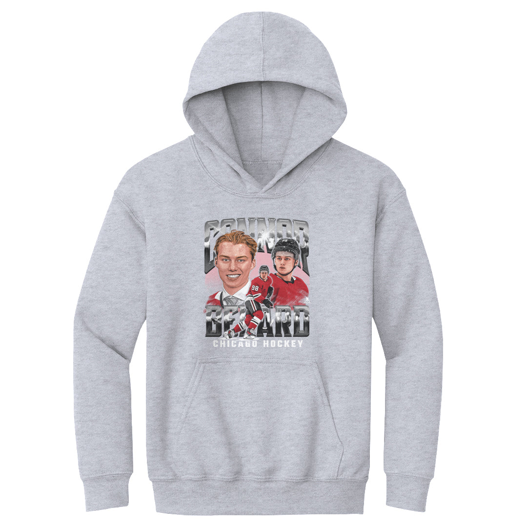 Connor Bedard Kids Youth Hoodie | 500 LEVEL