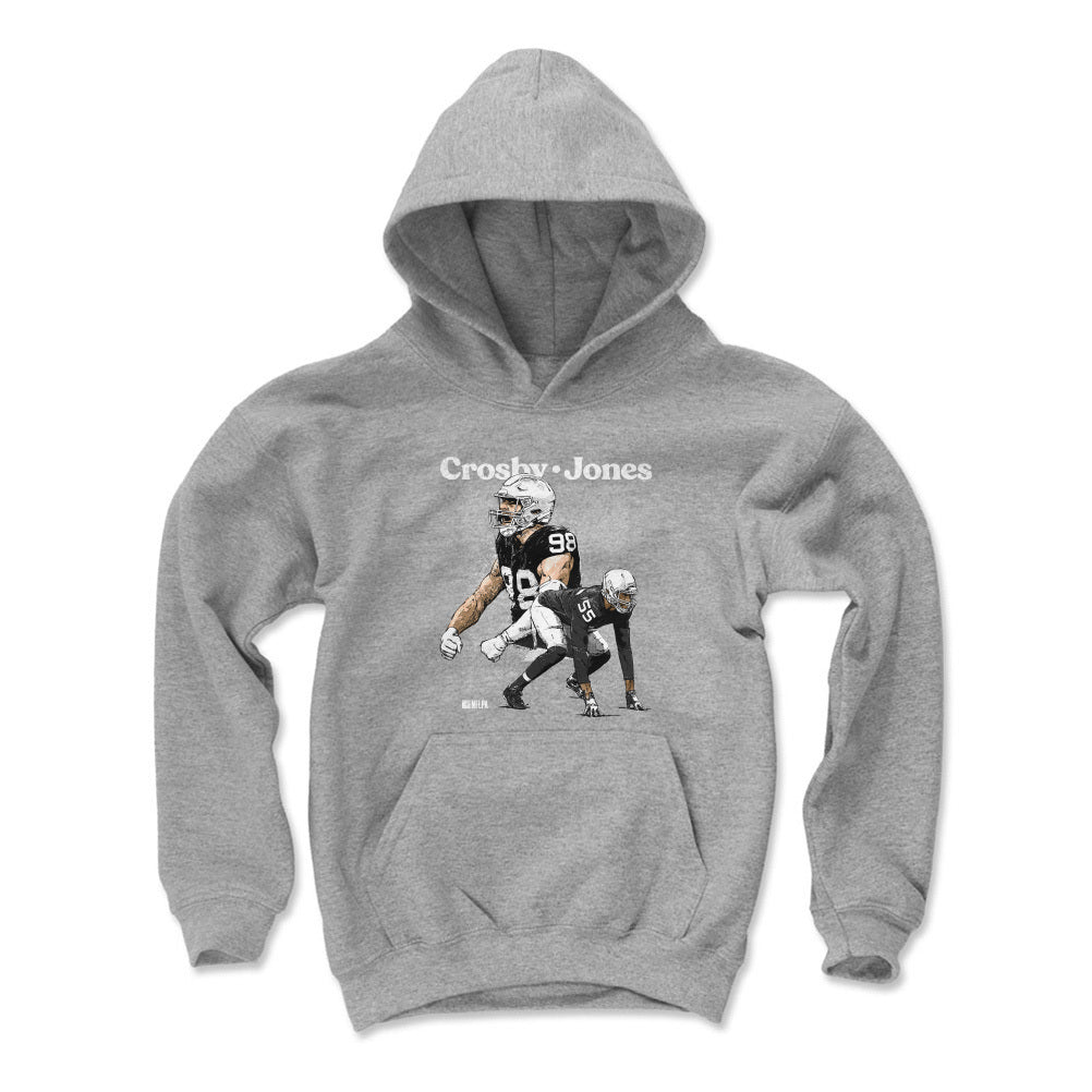 Maxx Crosby Kids Youth Hoodie | 500 LEVEL