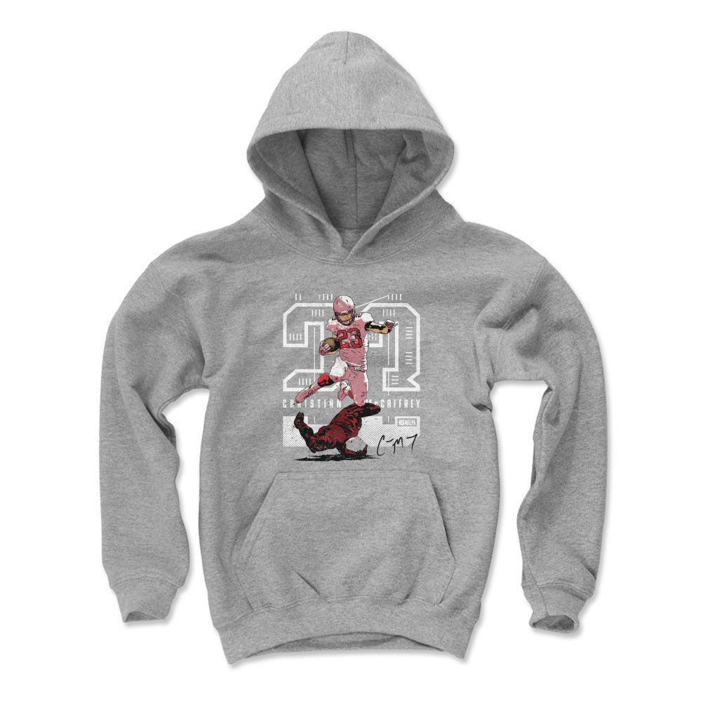 Christian McCaffrey Kids Youth Hoodie | 500 LEVEL