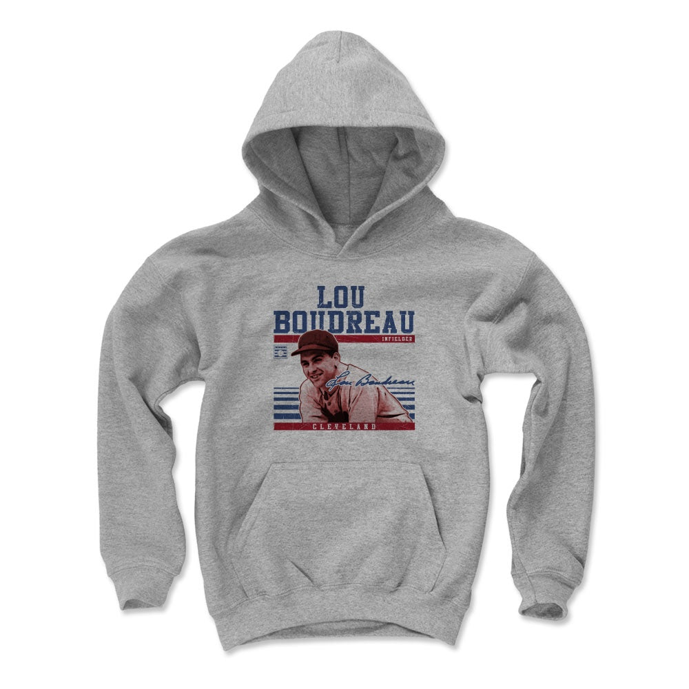 Lou Boudreau Kids Youth Hoodie | 500 LEVEL