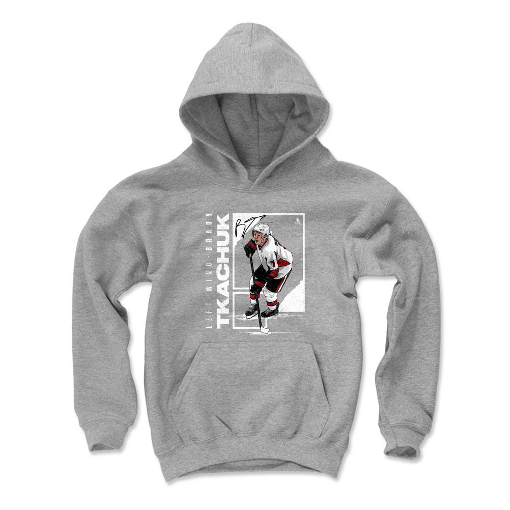 Brady Tkachuk Kids Youth Hoodie | 500 LEVEL
