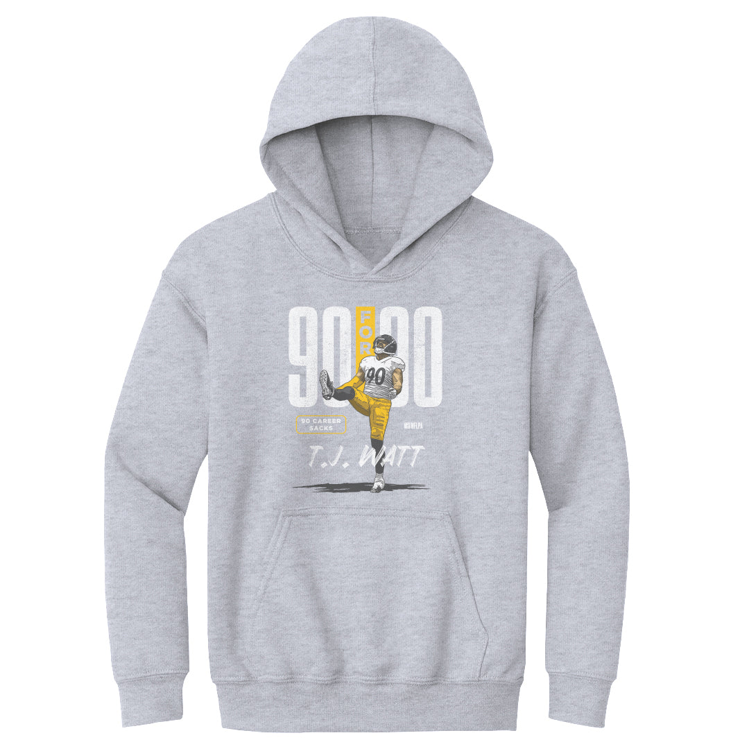 T.J. Watt Kids Youth Hoodie | 500 LEVEL
