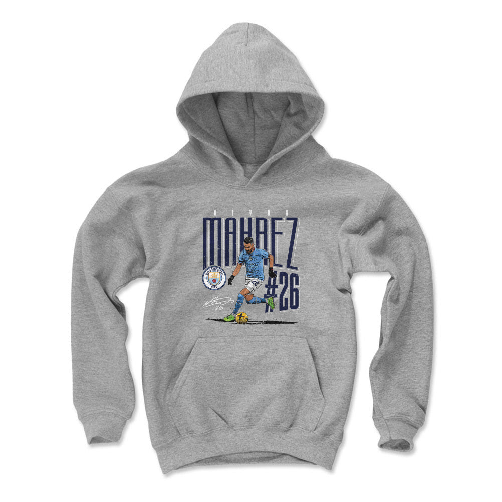 Riyad Mahrez Kids Youth Hoodie | 500 LEVEL