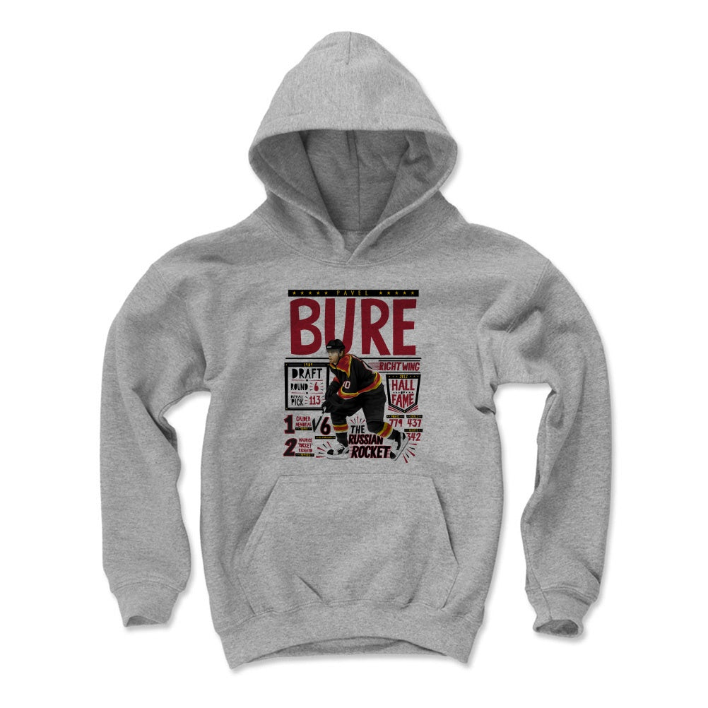 Pavel Bure Kids Youth Hoodie | 500 LEVEL