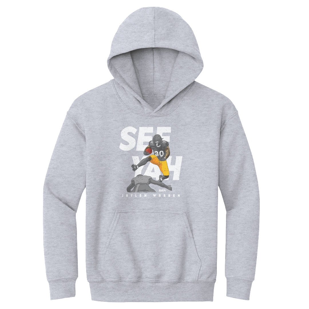 Jaylen Warren Kids Youth Hoodie | 500 LEVEL