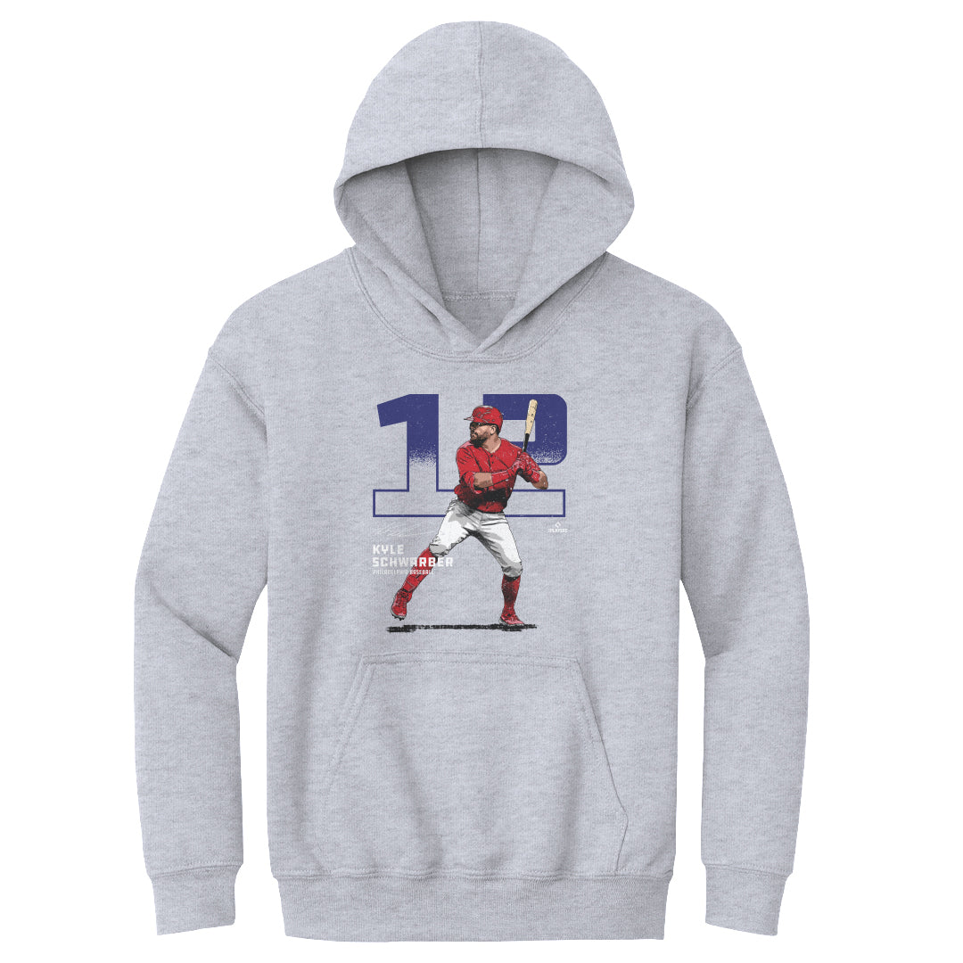 Kyle Schwarber Kids Youth Hoodie | 500 LEVEL