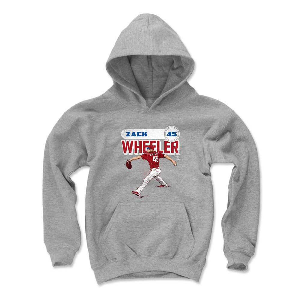 Zack Wheeler Kids Youth Hoodie | 500 LEVEL