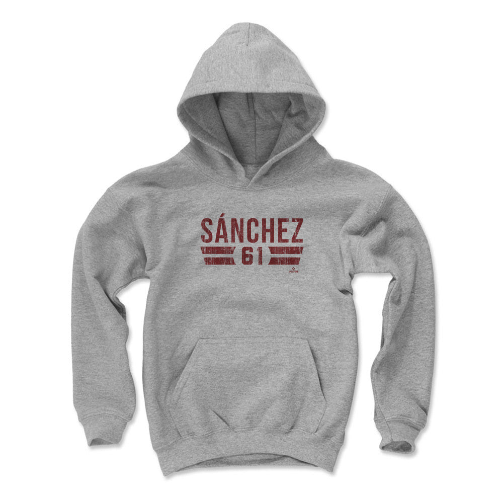 Cristopher Sanchez Kids Youth Hoodie | 500 LEVEL