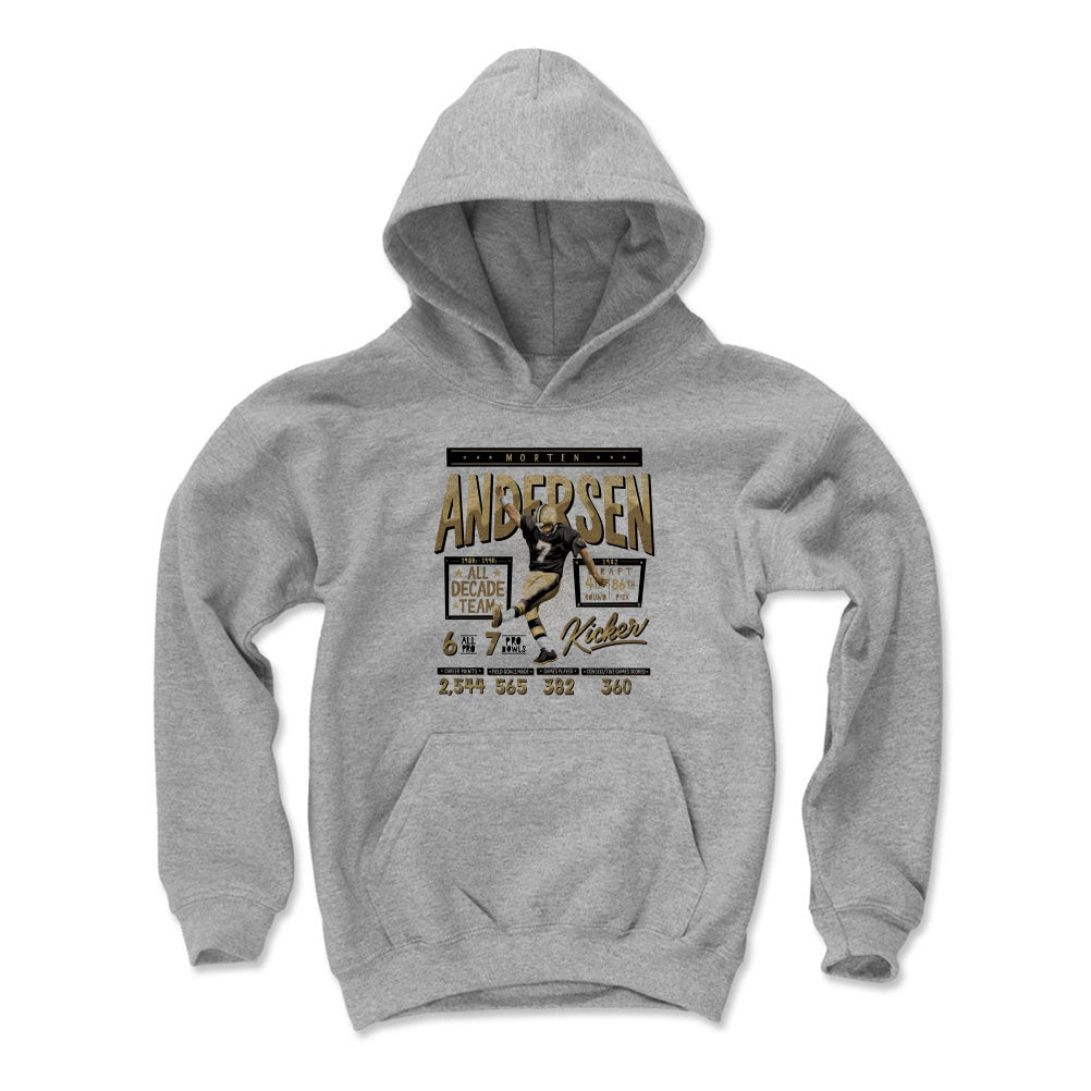 Morten Andersen Kids Youth Hoodie | 500 LEVEL
