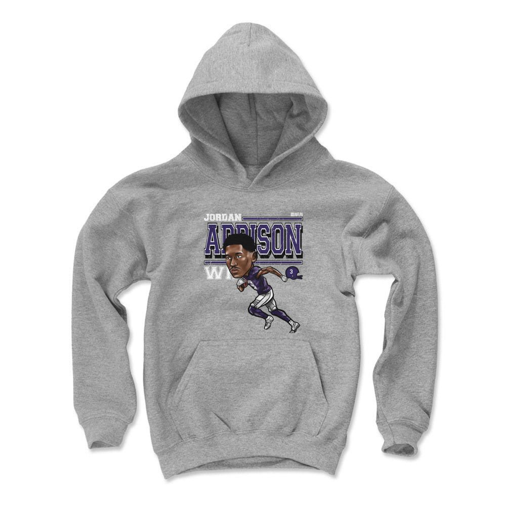 Jordan Addison Kids Youth Hoodie | 500 LEVEL