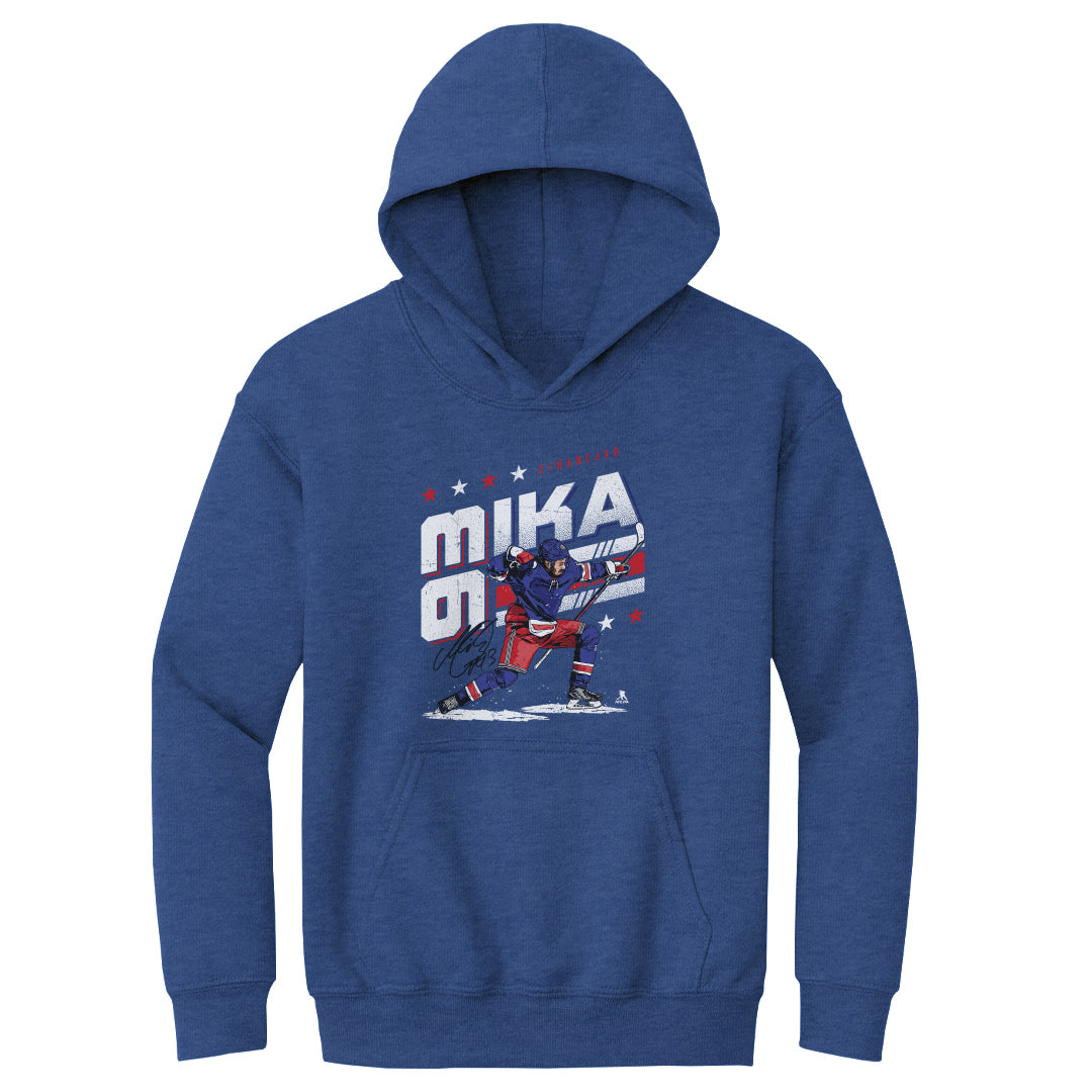 Mika Zibanejad Kids Youth Hoodie | 500 LEVEL