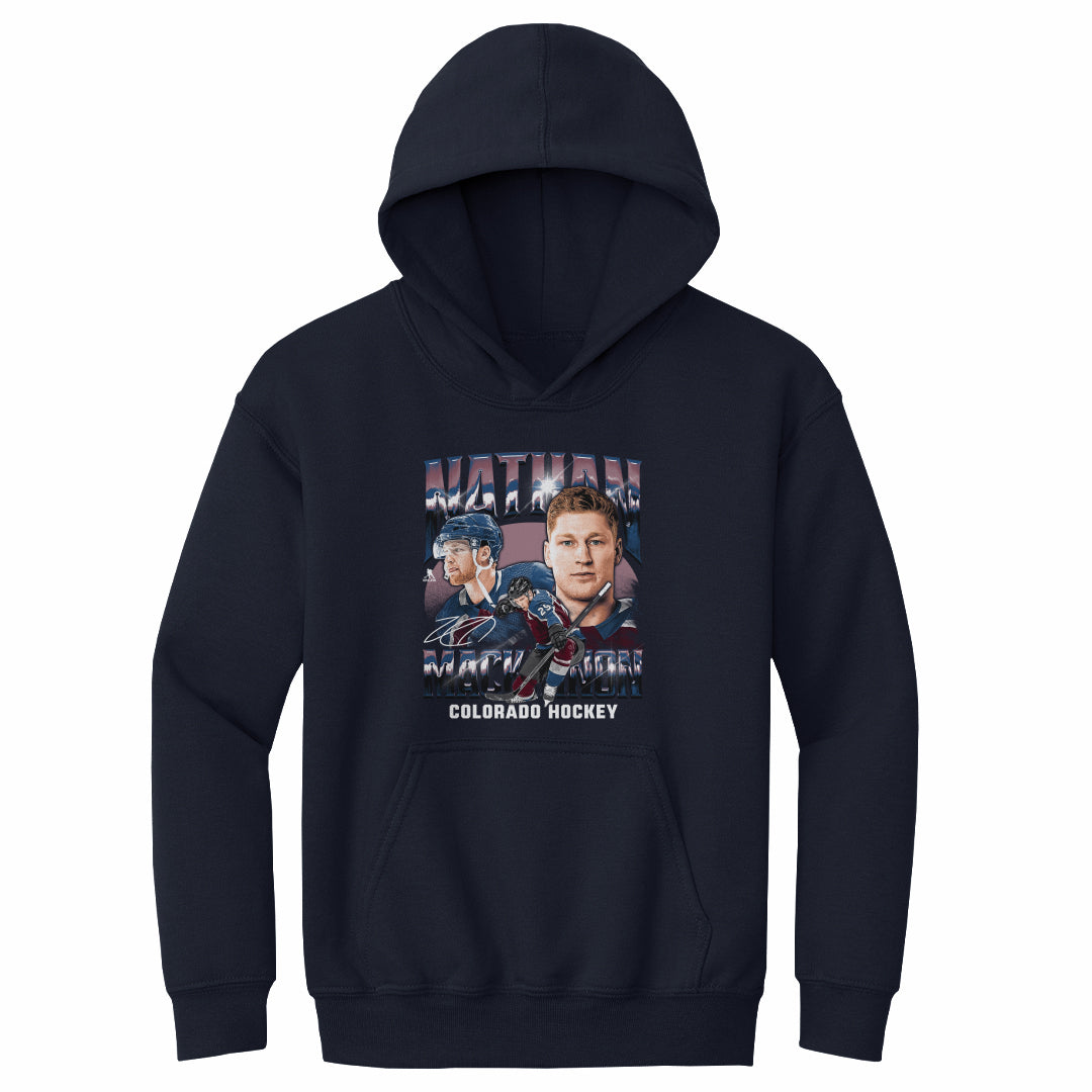 Nathan MacKinnon Kids Youth Hoodie | 500 LEVEL