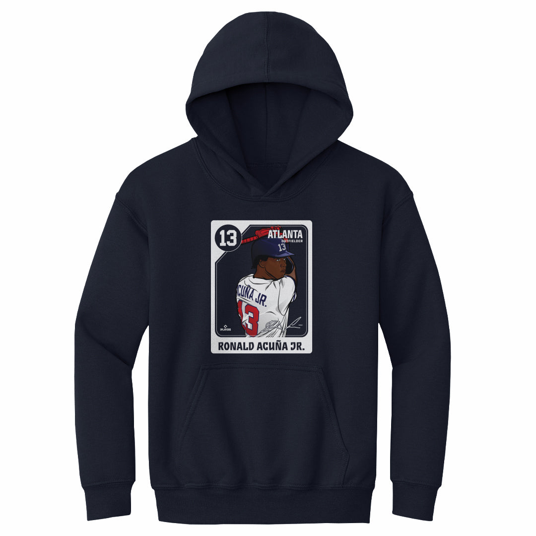 Ronald Acuna Jr. Kids Youth Hoodie | 500 LEVEL