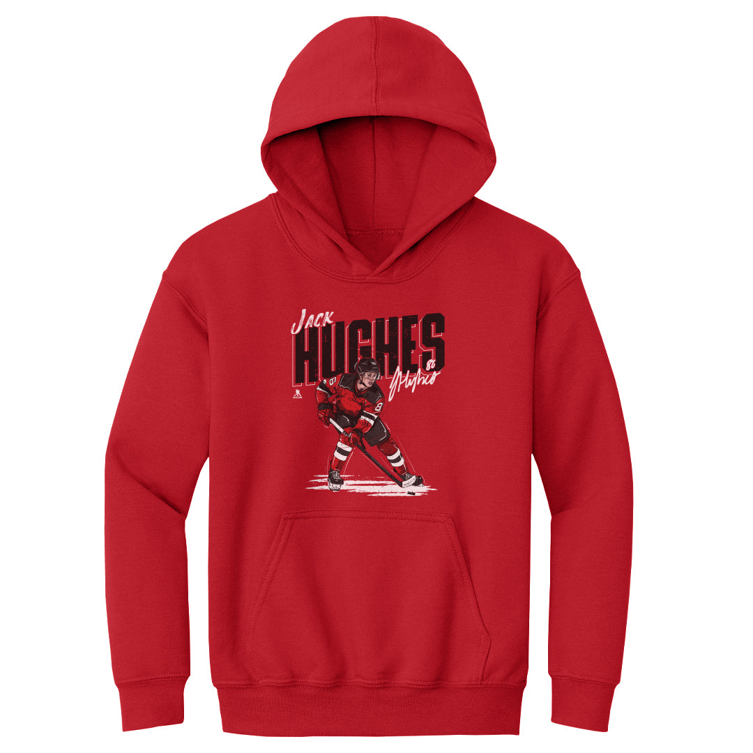 Jack Hughes Kids Youth Hoodie | 500 LEVEL