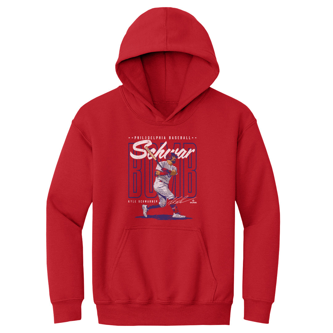 Kyle Schwarber Kids Youth Hoodie | 500 LEVEL