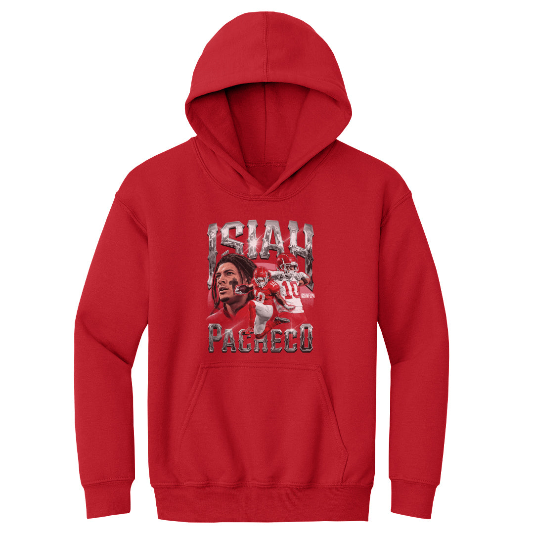 Isiah Pacheco Kids Youth Hoodie | 500 LEVEL