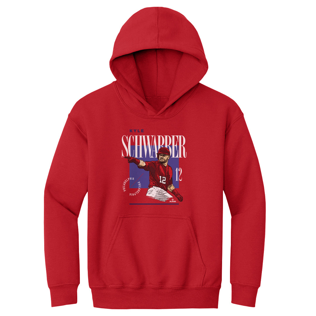 Kyle Schwarber Kids Youth Hoodie | 500 LEVEL
