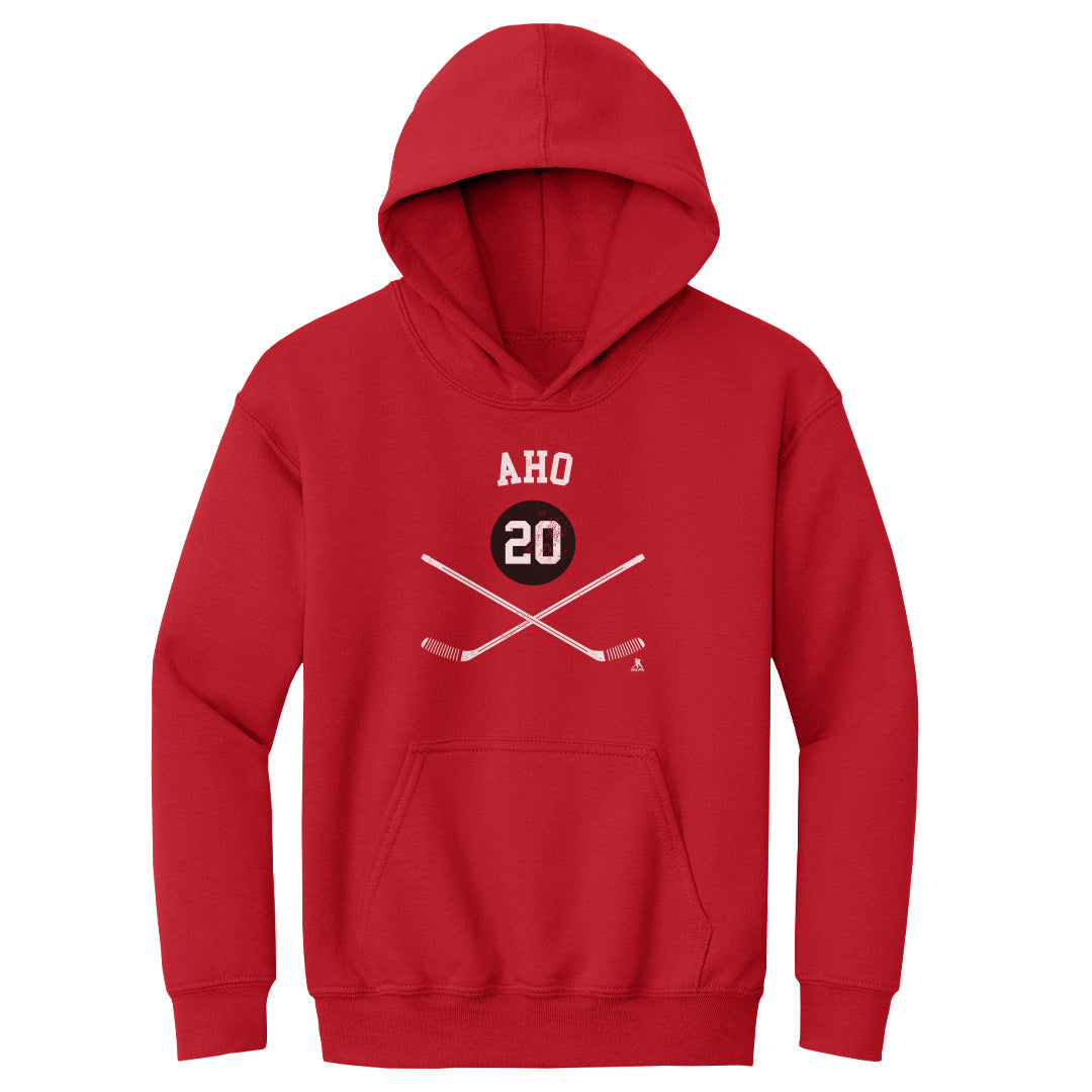 Sebastian Aho Kids Youth Hoodie | 500 LEVEL
