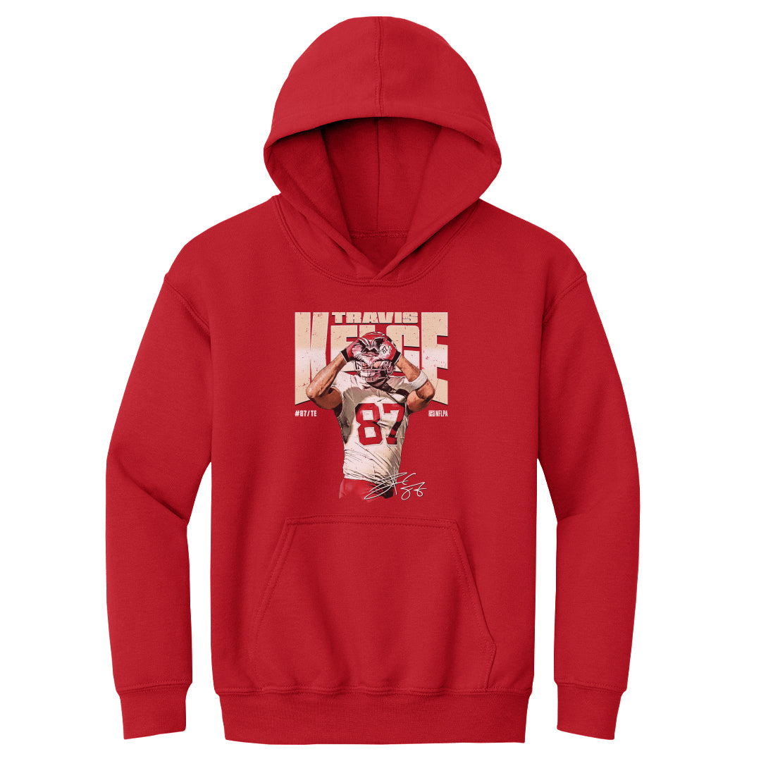 Travis Kelce Kids Youth Hoodie | 500 LEVEL