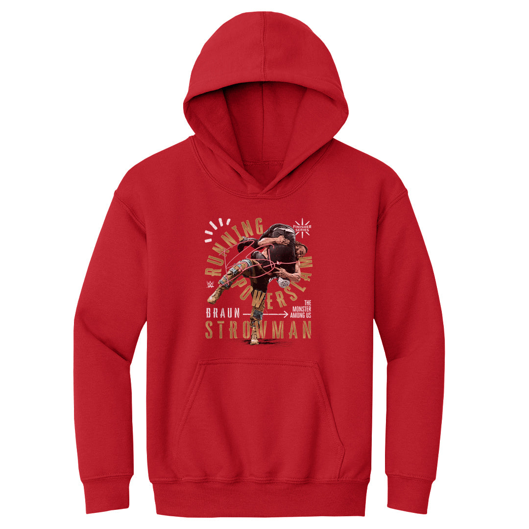 Braun Strowman Kids Youth Hoodie | 500 LEVEL