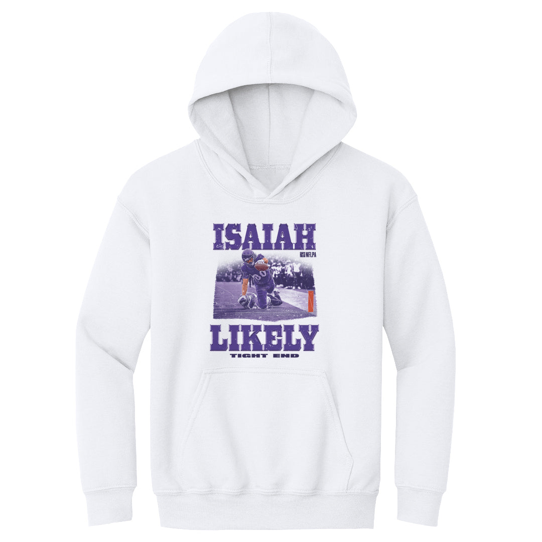 Isaiah Likely Kids Youth Hoodie | 500 LEVEL