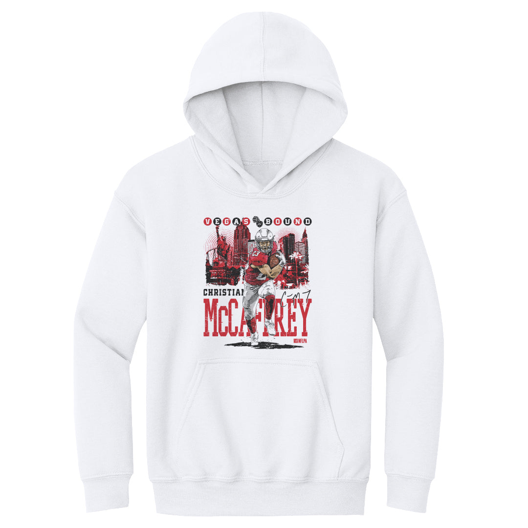 Christian McCaffrey Kids Youth Hoodie | 500 LEVEL
