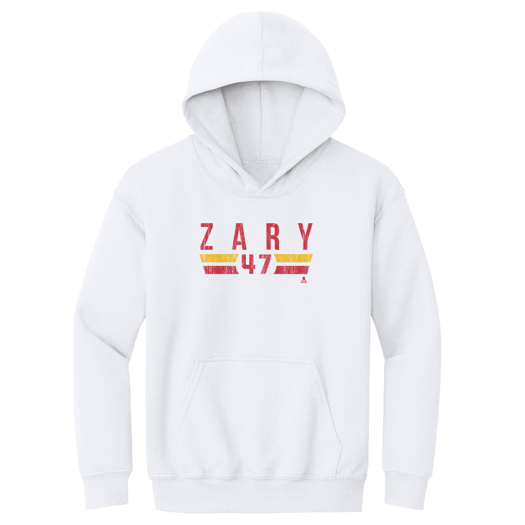 Connor Zary Kids Youth Hoodie | 500 LEVEL