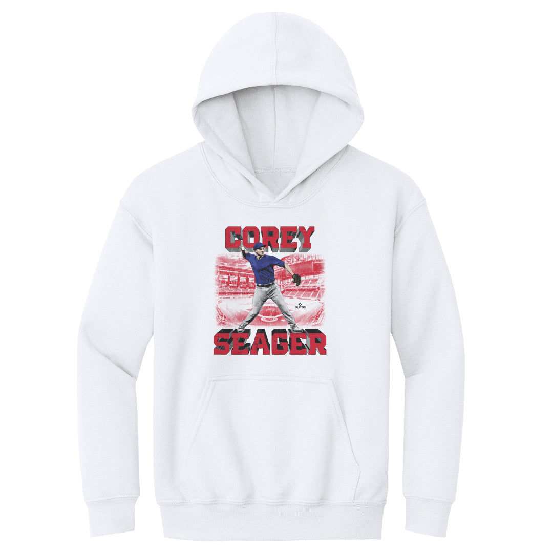 Corey Seager Kids Youth Hoodie | 500 LEVEL