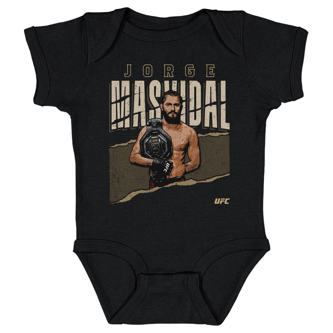 Jorge Masvidal Kids Baby Onesie | 500 LEVEL