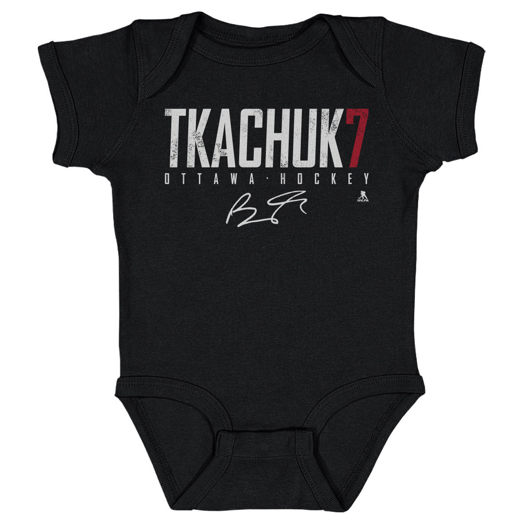 Brady Tkachuk Kids Baby Onesie | 500 LEVEL