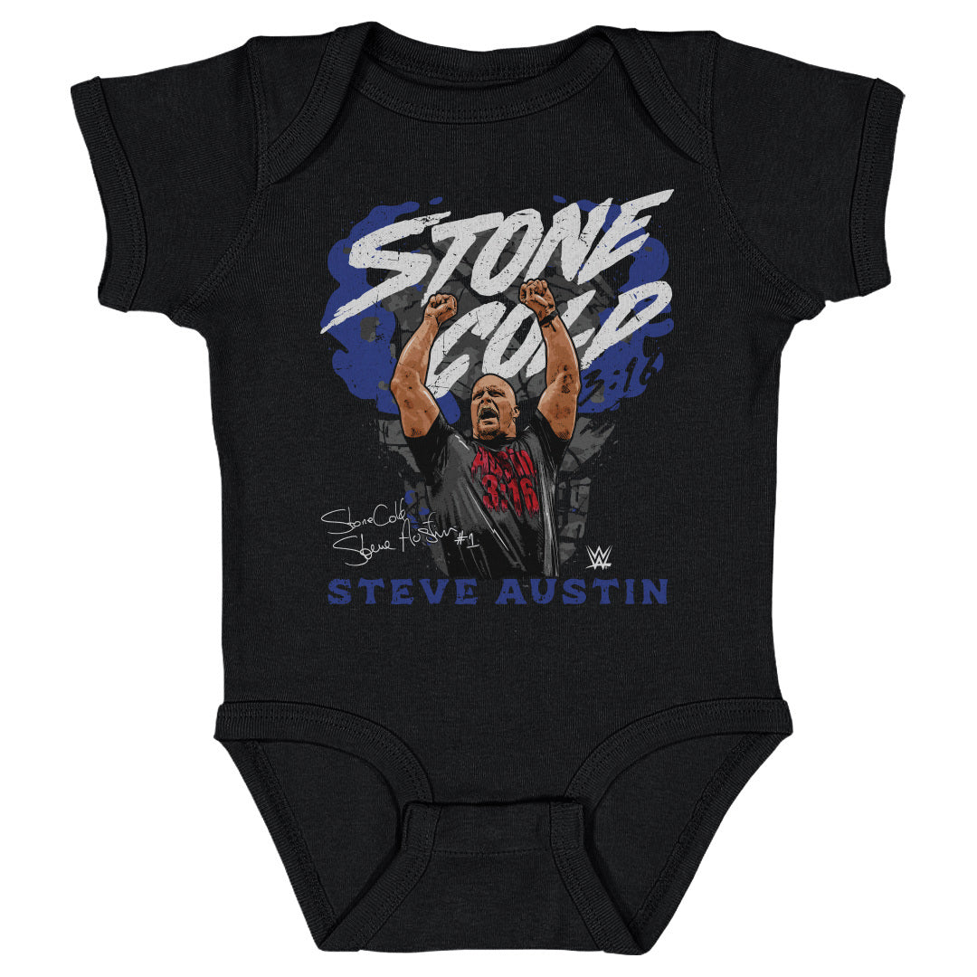 Stone Cold Steve Austin Kids Baby Onesie | 500 LEVEL