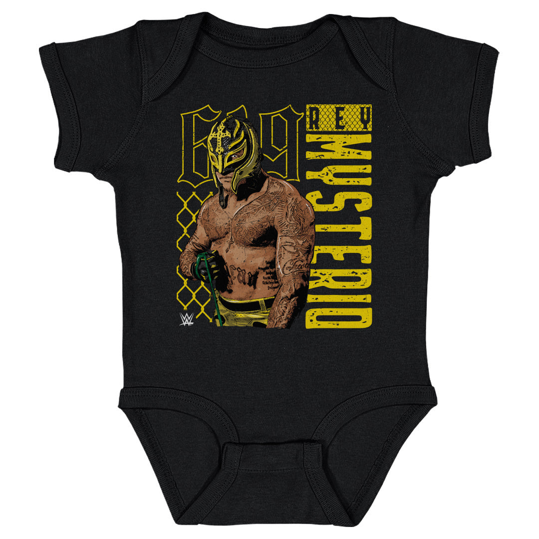 Rey Mysterio Kids Baby Onesie | 500 LEVEL