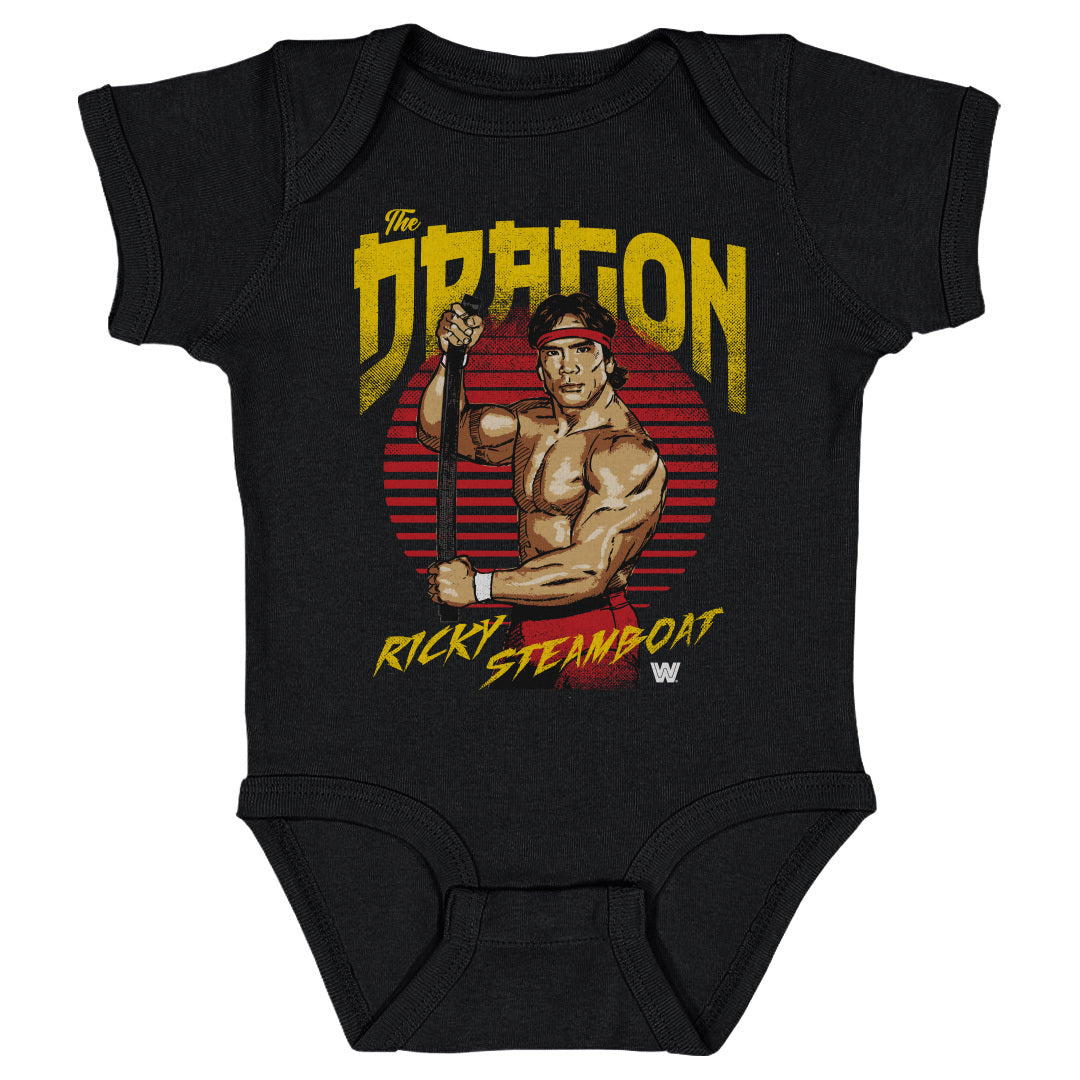 Ricky The Dragon Steamboat Kids Baby Onesie | 500 LEVEL