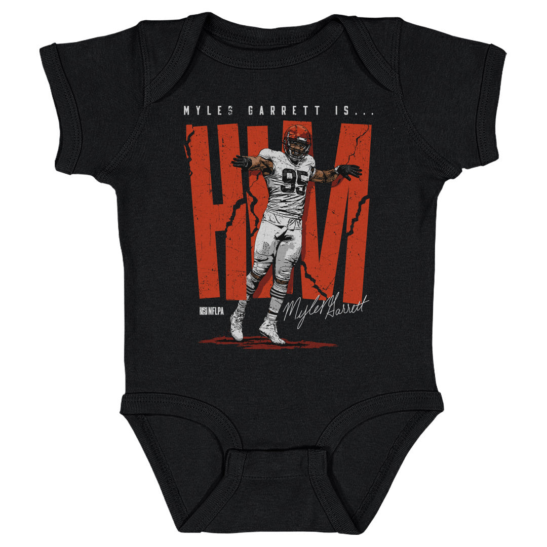 Myles Garrett Kids Baby Onesie | 500 LEVEL