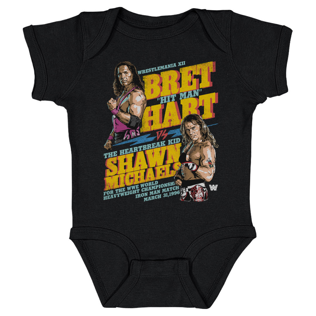 Bret Hart Kids Baby Onesie | 500 LEVEL