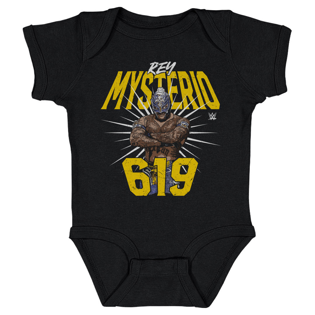 Rey Mysterio Kids Baby Onesie | 500 LEVEL