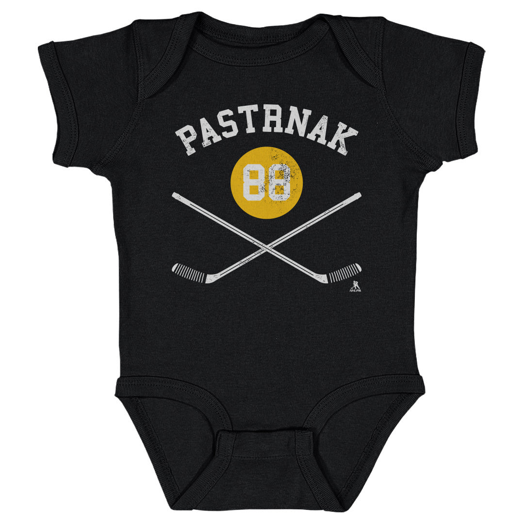 David Pastrnak Kids Baby Onesie | 500 LEVEL