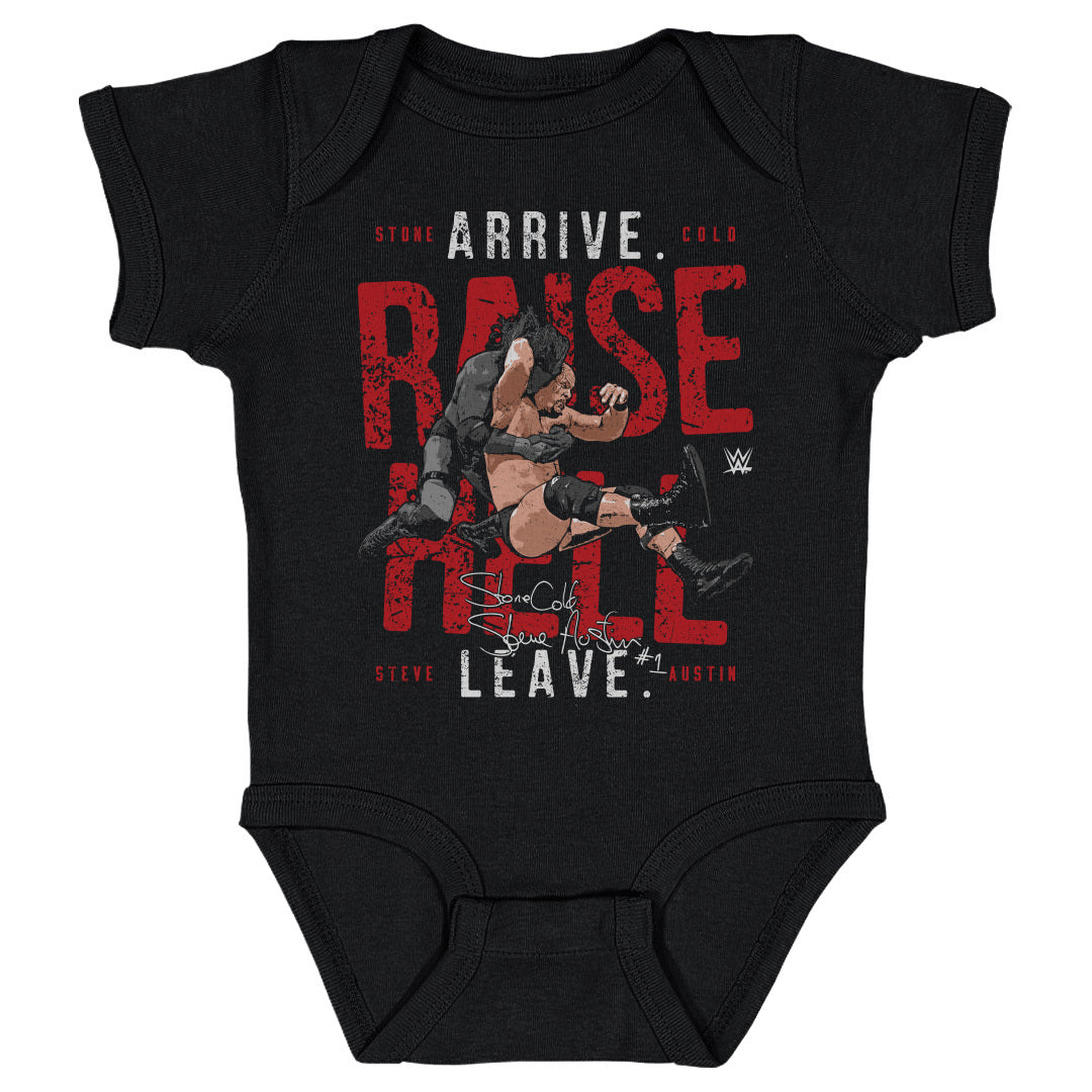 Stone Cold Steve Austin Kids Baby Onesie | 500 LEVEL