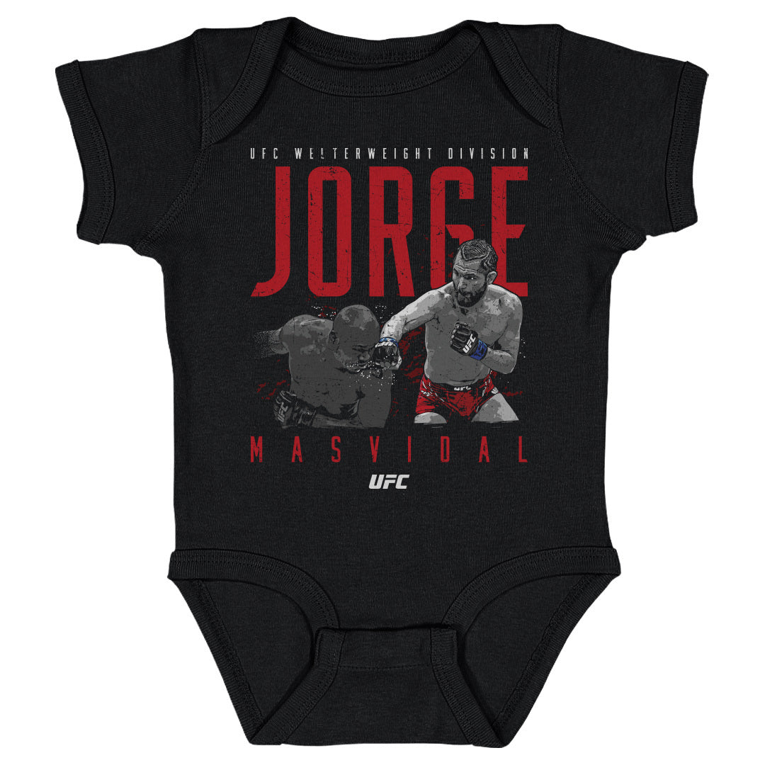 Jorge Masvidal Kids Baby Onesie | 500 LEVEL