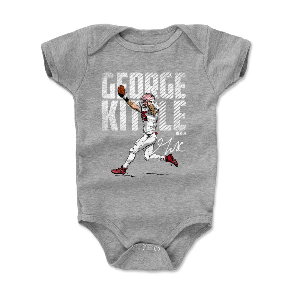 George Kittle Kids Baby Onesie | 500 LEVEL
