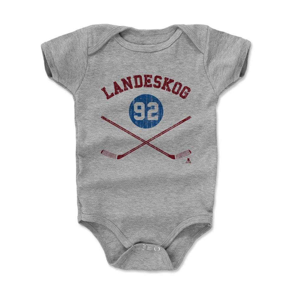 Gabriel Landeskog Kids Baby Onesie | 500 LEVEL