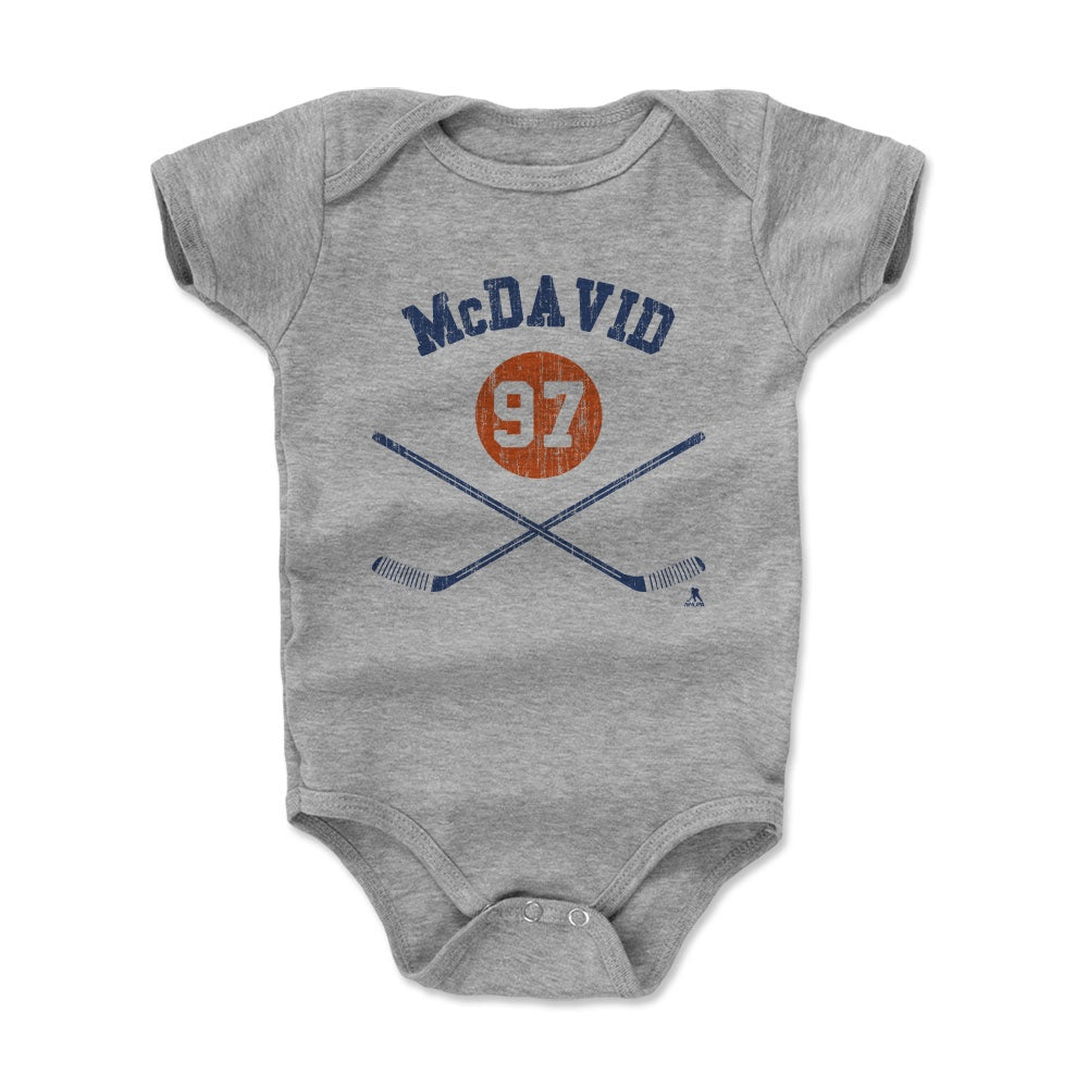 Connor McDavid Kids Baby Onesie | 500 LEVEL