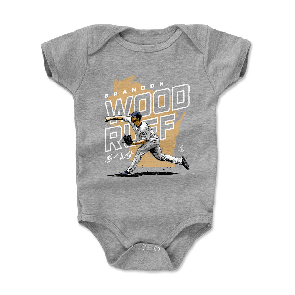 Brandon Woodruff Kids Baby Onesie | 500 LEVEL