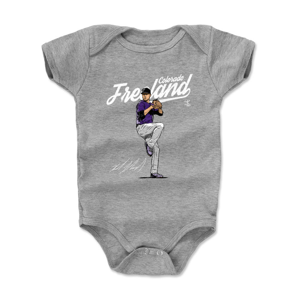 Kyle Freeland Kids Baby Onesie | 500 LEVEL