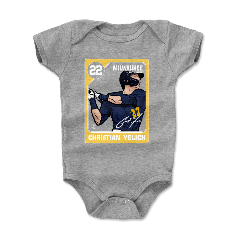 Christian Yelich Kids Baby Onesie | 500 LEVEL