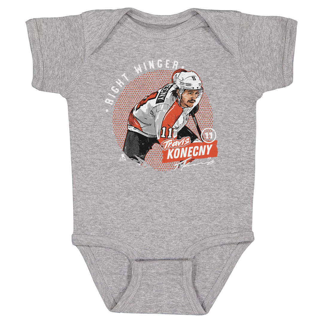 Travis Konecny Kids Baby Onesie | 500 LEVEL