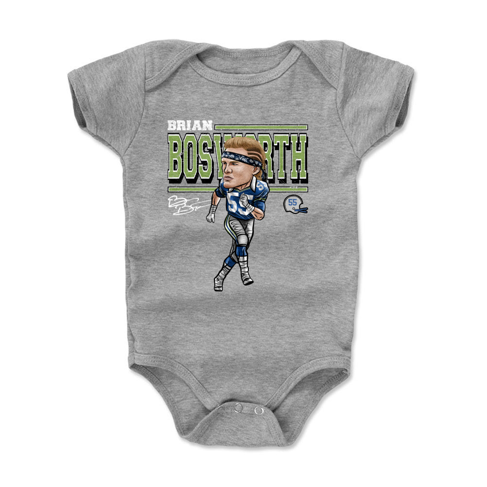 Brian Bosworth Kids Baby Onesie | 500 LEVEL