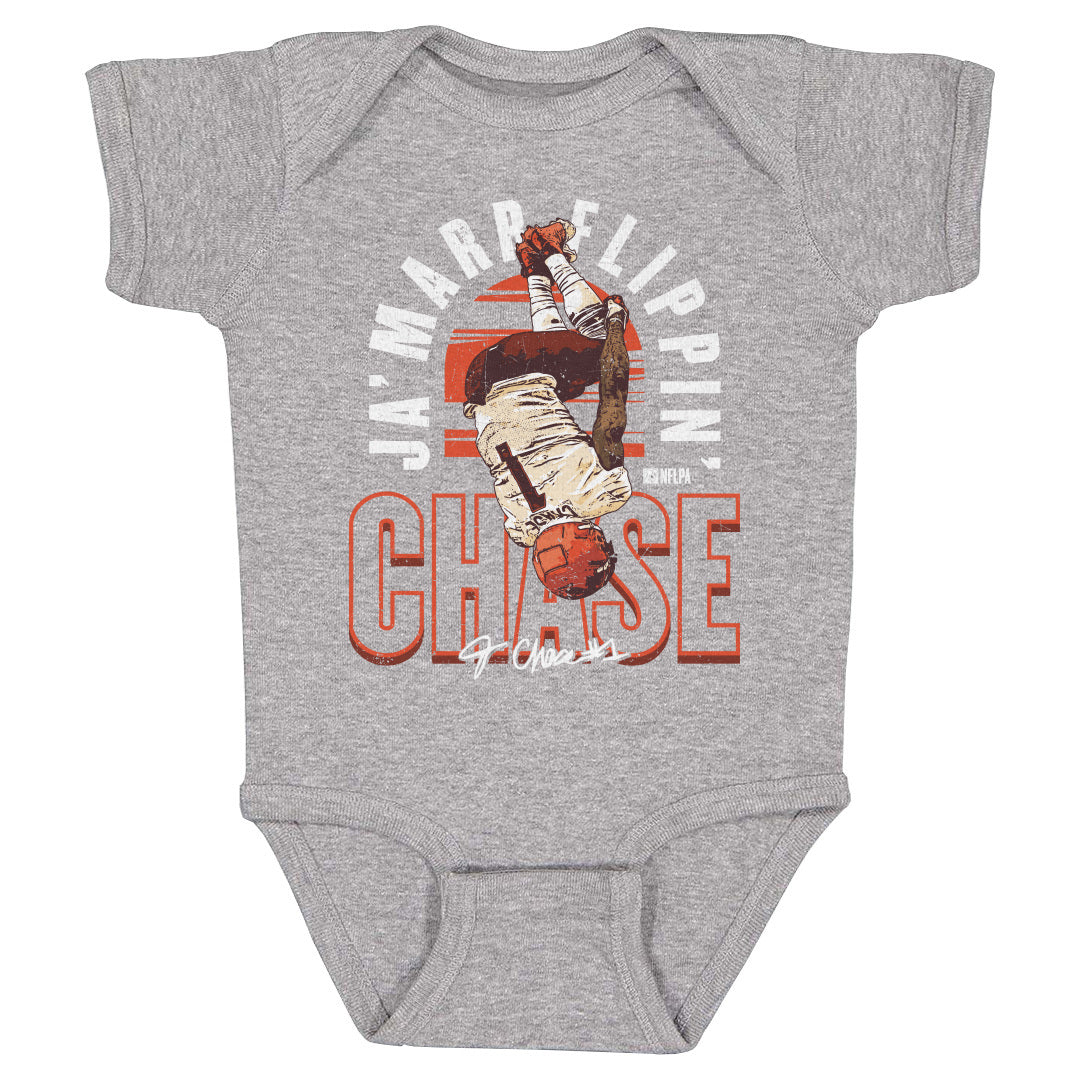 Ja'Marr Chase Kids Baby Onesie | 500 LEVEL