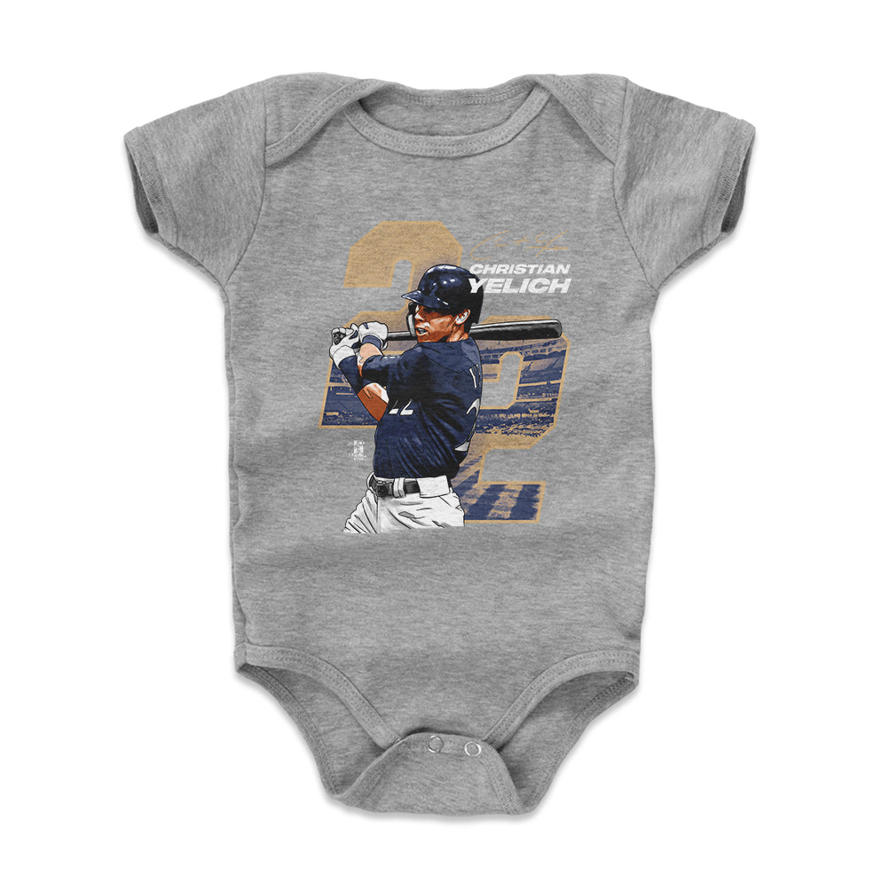 Christian Yelich Kids Baby Onesie | 500 LEVEL